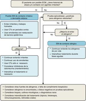 Diagnóstico etiológico del eccema de manos (EM).
