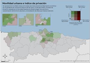 Ejemplo de resultado aplicando la metodología para las áreas de movilidad en Asturias.