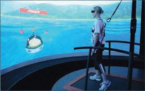 Sistema de realidad virtual inversivo utilizado en rehabilitación. (sharing.govdelivery.com/bulletins/gd/usdod-d7a5f)