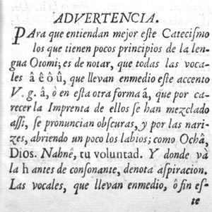 Advertencias del Catecismo del padre Miranda (México, Biblioteca Mexicana, 1759). Acervo: Biblioteca Cervantina, TEC