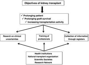 Objectives to be achieved in the next decade in kidney transplantation.