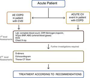 Proposed evaluation algorithm in the acute setting.
