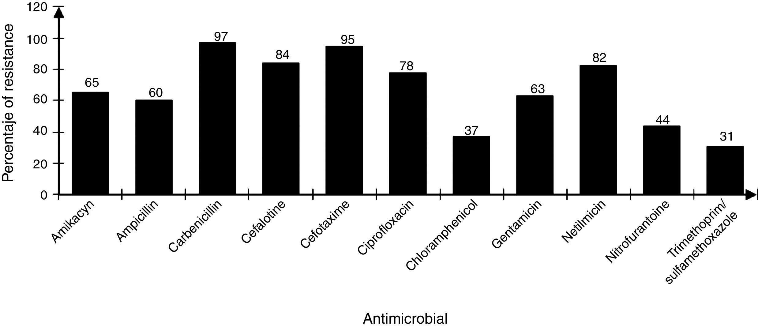 Detection of antibiotic resistance genes βlactamics in bacterial