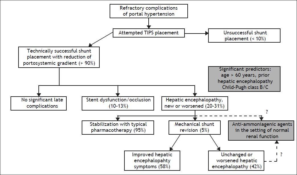 Direct acting inhibitors of ammoniagenesis: a role in post-TIPS ...