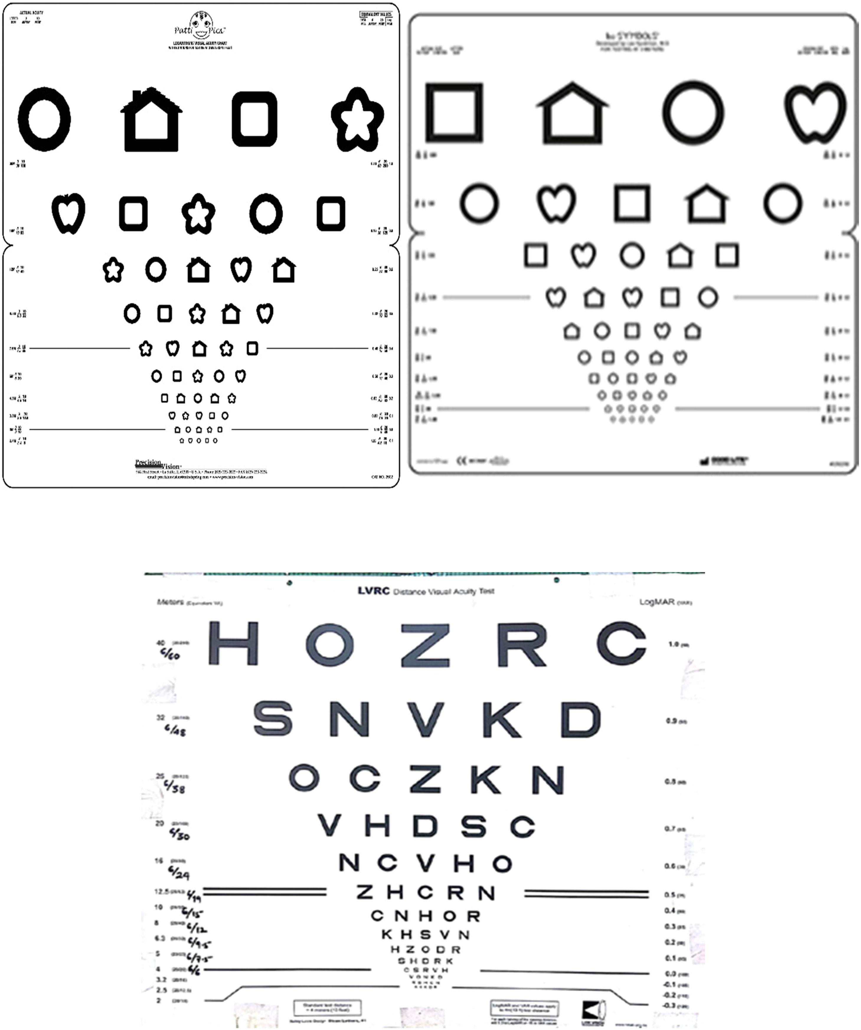 Agreement between Lea Symbols and Patti Pics visual acuity in children