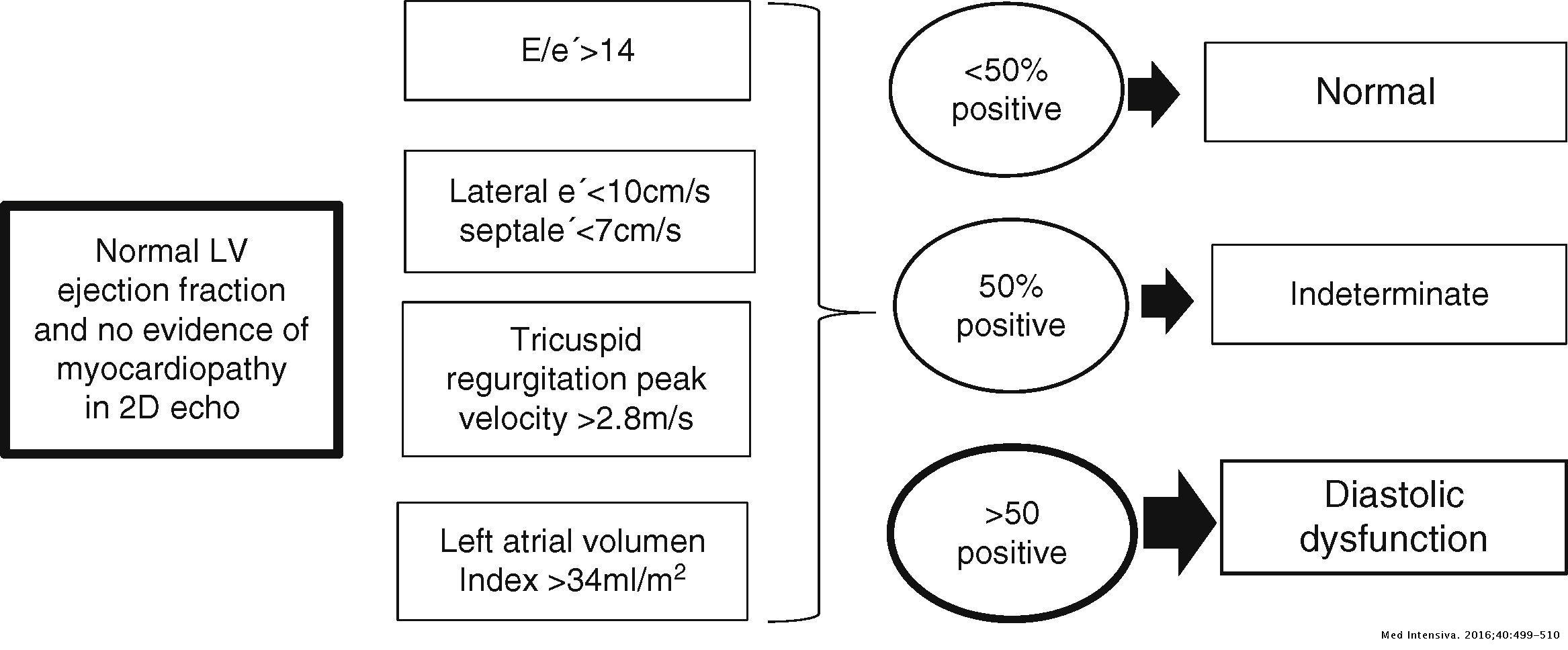Diastolic dysfunction in the critically ill patient | Medicina Intensiva