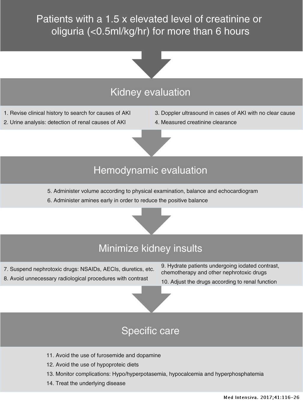 Prevention of acute kidney injury in Intensive Care Units ...