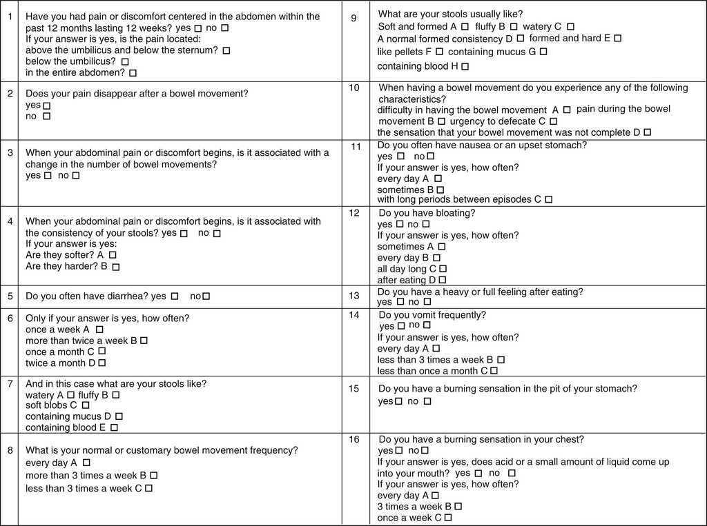 The prevalence of irritable bowel symptoms in a population of shopping ...