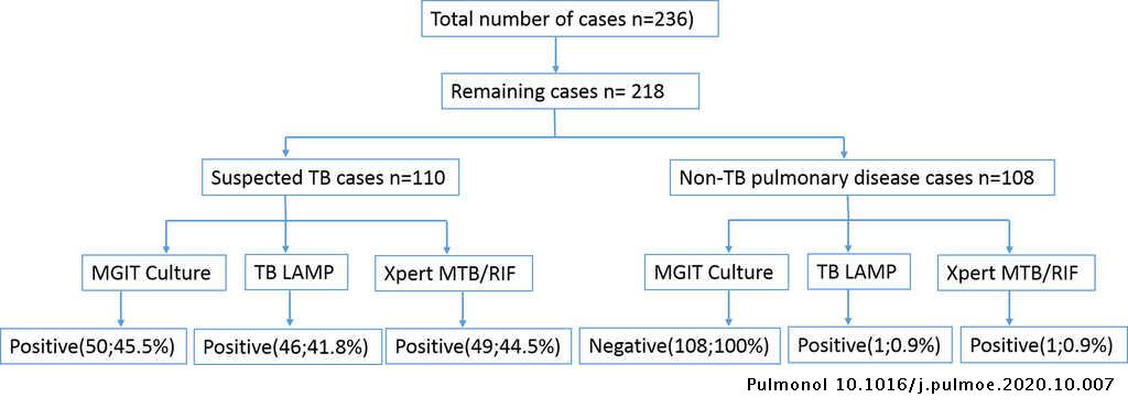 Diagnostic Accuracy Of Tb Lamp Assay In Patients With Pulmonary Tuberculosis A Case Control Study In Northern India Pulmonology