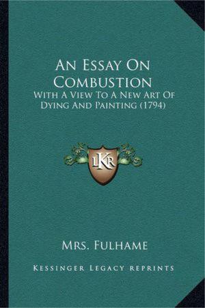 Reproducción de una edición contemporánea del libro de la señora Fulhame.