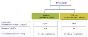 Risk stratification in COPD patients.