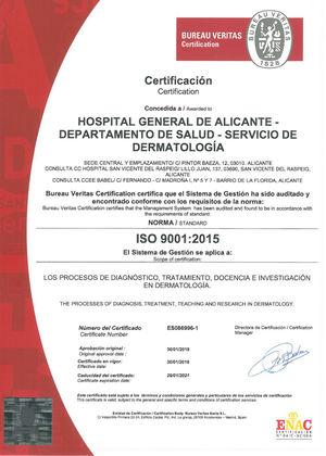 ISO Certification.