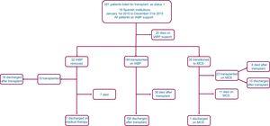 Flowchart of patients and outcomes of IABP support. IABP, intra-aortic balloon pump; MCS, mechanical circulatory support.
