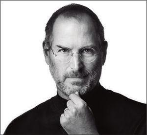 Steve Jobs (1955-2011). Portada del libro de Walter Isaacson. © Albert Watson.