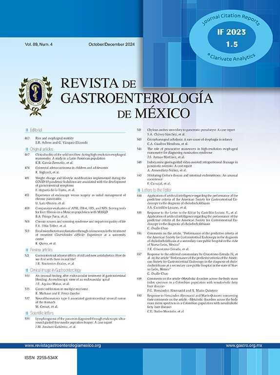 Microbiota Gastrointestinal Infections Low Grade Inflammation And Antibiotic Therapy In Irritable Bowel Syndrome Ibs An Evidence Based Review Revista De Gastroenterologia De Mexico