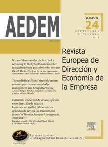 Revista Europea de Dirección y Economía de la Empresa