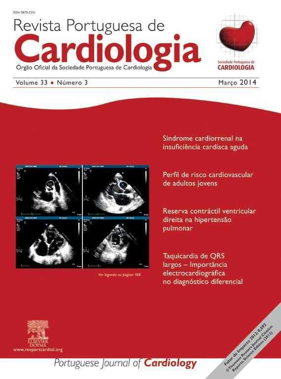 Revista Portuguesa De Cardiologia English Edition 5441