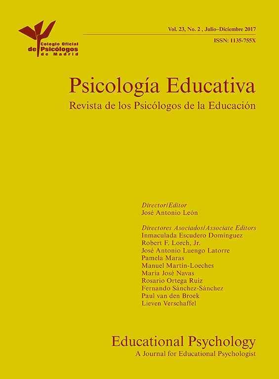 Psicología Educativa - Educational Psychology | Psicología Educativa -  Educational Psychology
