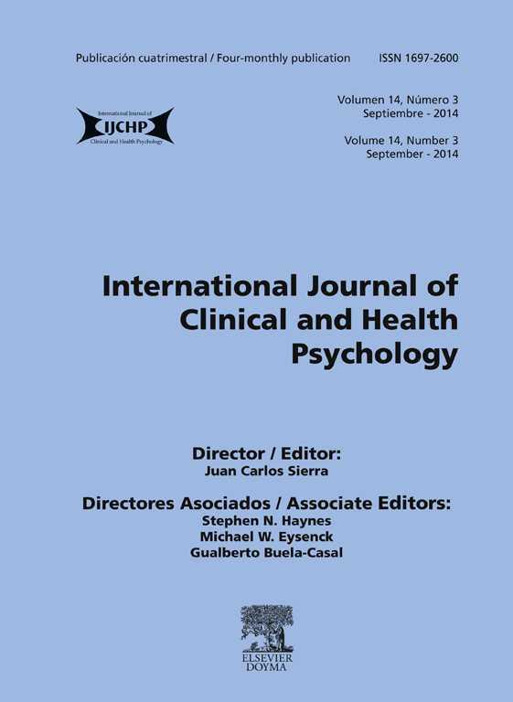 International Journal of Clinical and Health Psychology | International ...