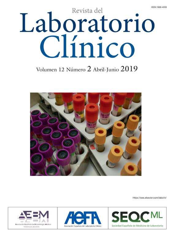 Revista Del Laboratorio Clínico | Revista Del Laboratorio Clínico