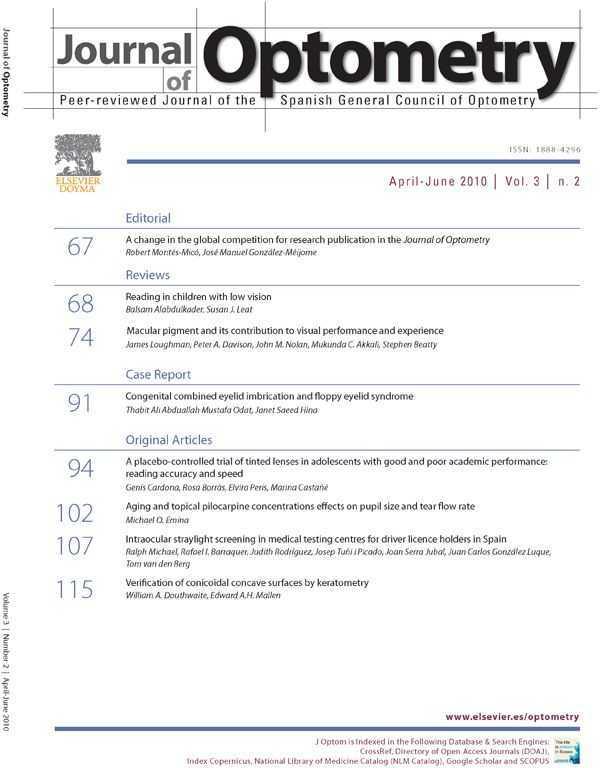 clinical and experimental optometry journal