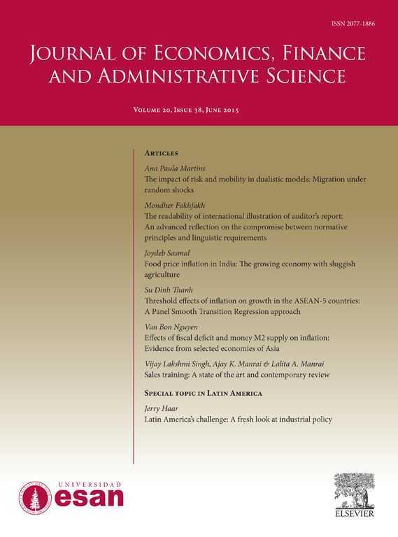 Journal of Economics, Finance and Administrative Science | Journal of ...