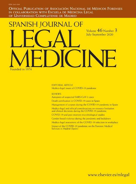 Revista Española De Medicina Legal | Revista Española De Medicina Legal