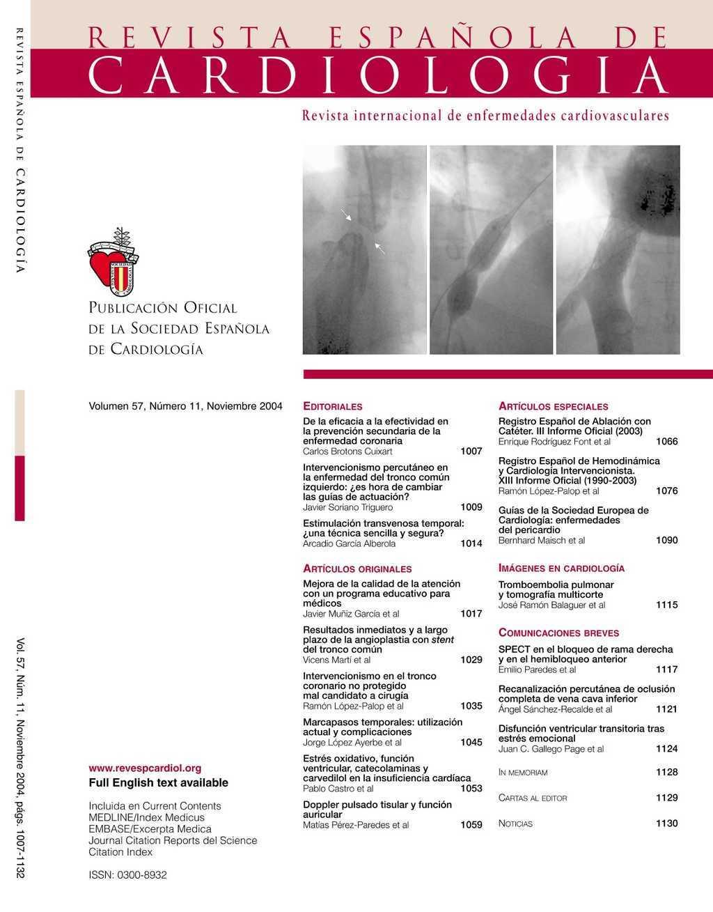 Revista Española De Cardiología 1459