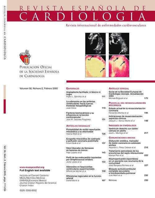 Revista Española de Cardiología