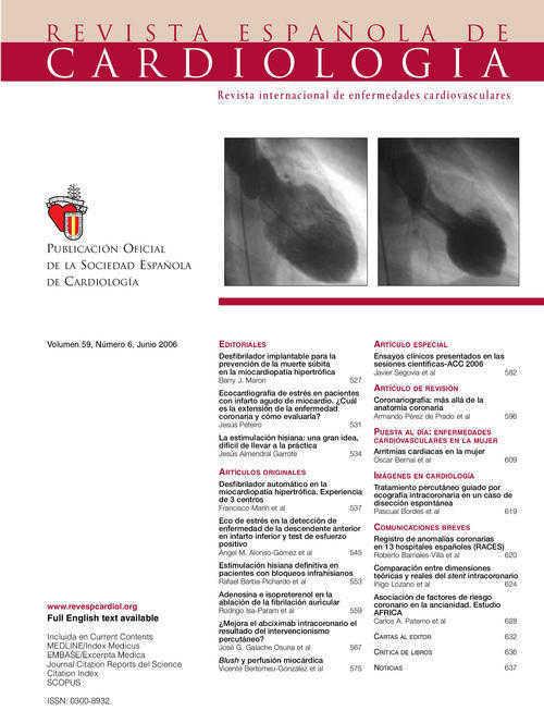 Revista Española de Cardiología