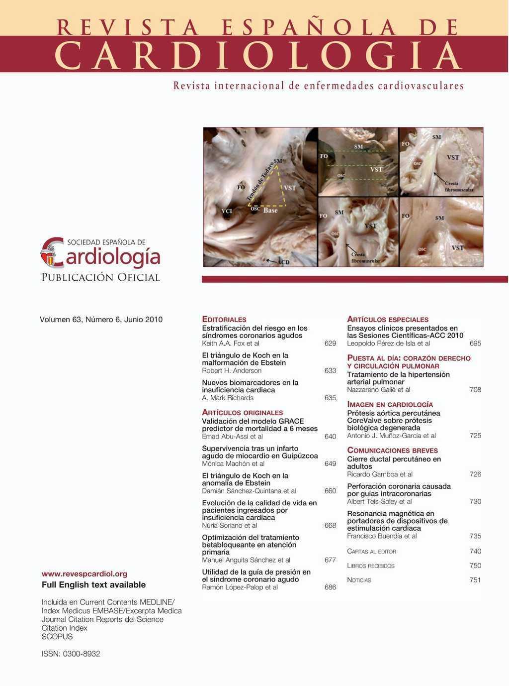 Revista Española De Cardiología 6940