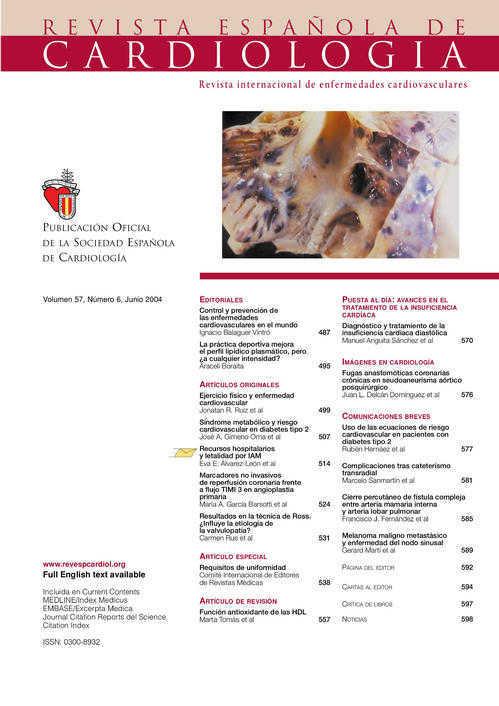 Revista Española de Cardiología