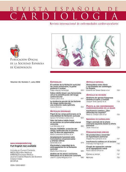 Revista Española de Cardiología