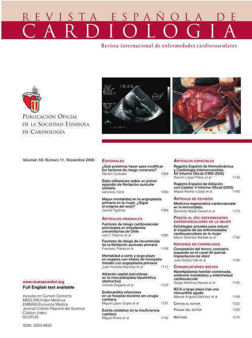 Revista Española de Cardiología