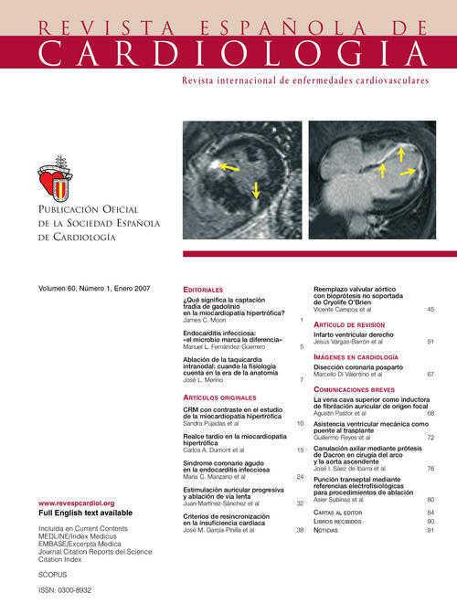 Revista Española de Cardiología