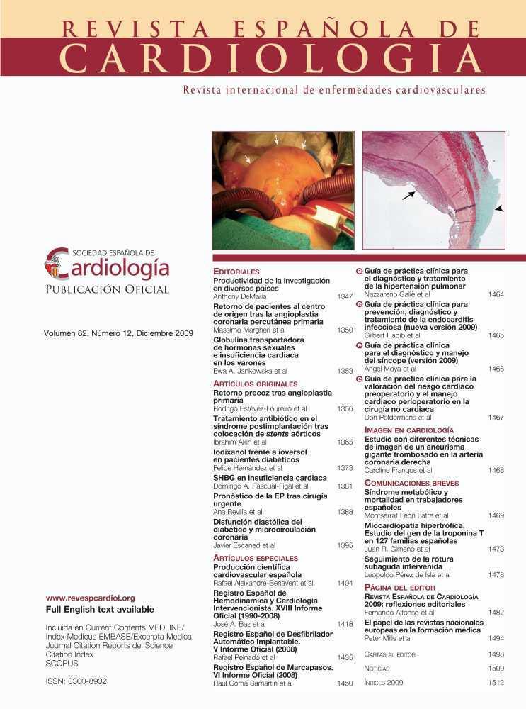 Revista Española de Cardiología